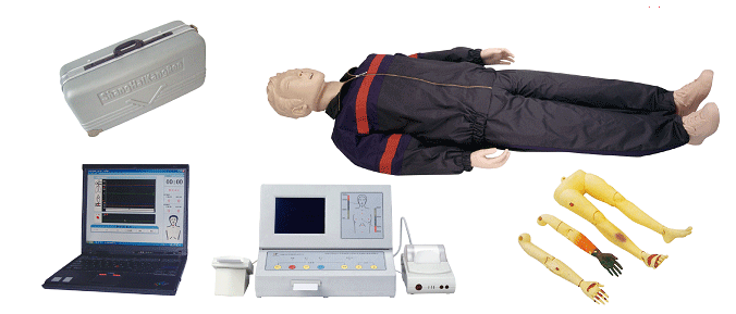 CPR500S-C大屏幕液晶彩顯高級(jí)全自動(dòng)電腦心肺復(fù)蘇模擬人（IC卡管理軟件）